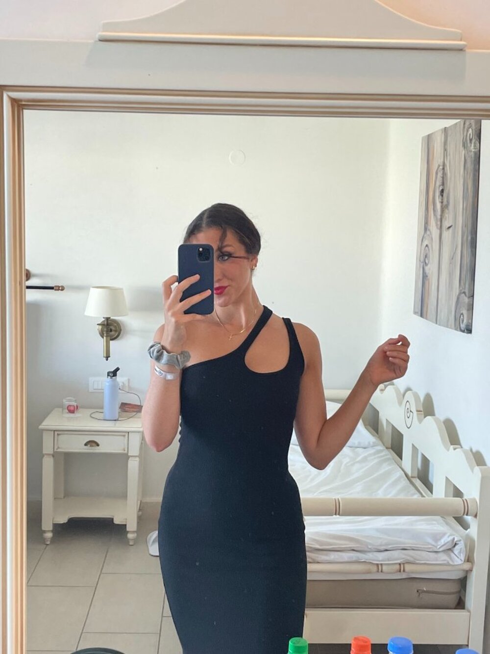 Black Bodycon Midi - Size 4